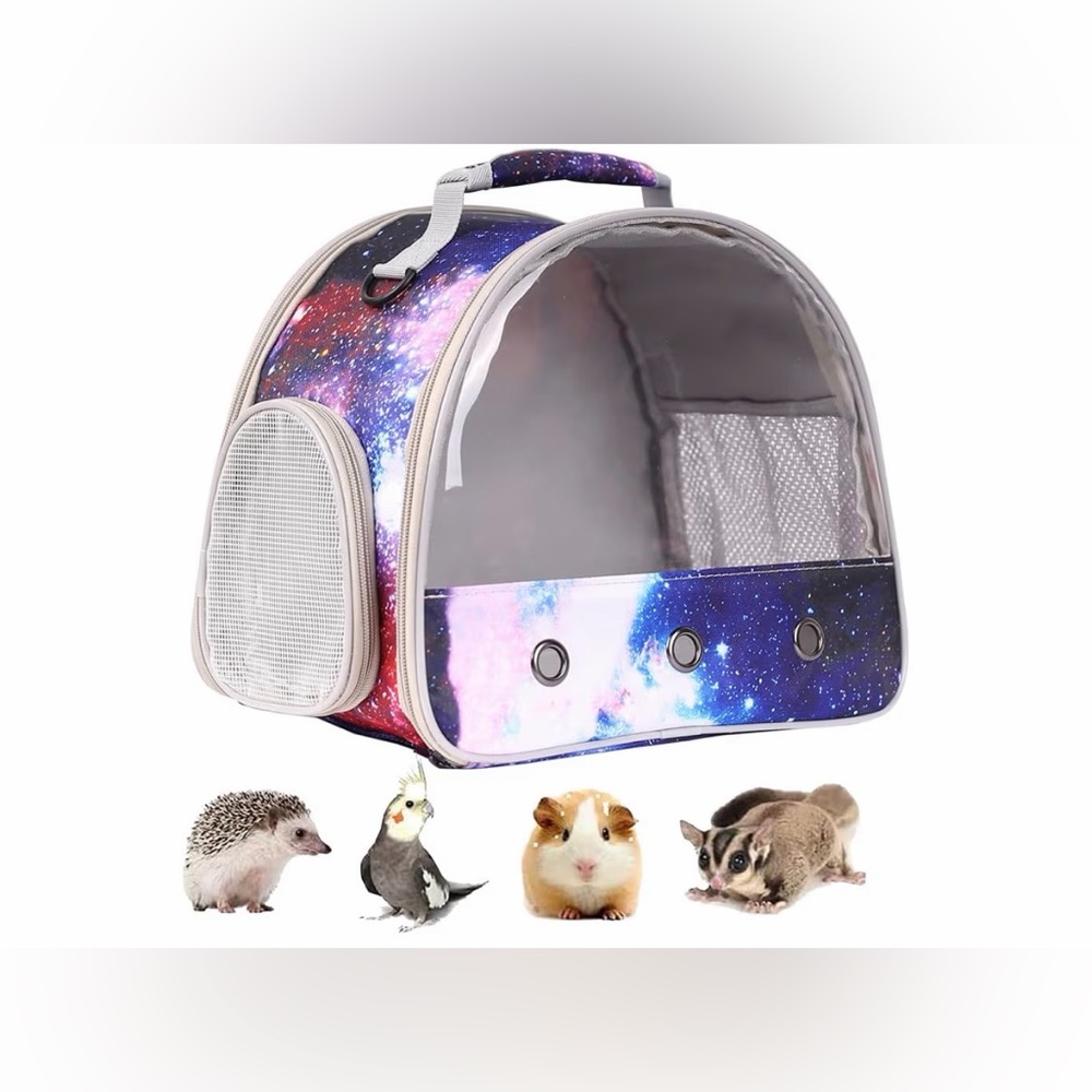 NEW Small Animal Portable Dragon Travel Bearded Guinea Pig Carrier